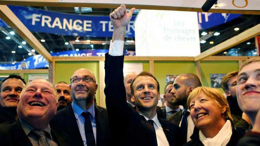 55e salon de l'Agriculture : Emmanuel Macron reçoit un accueil mitigé