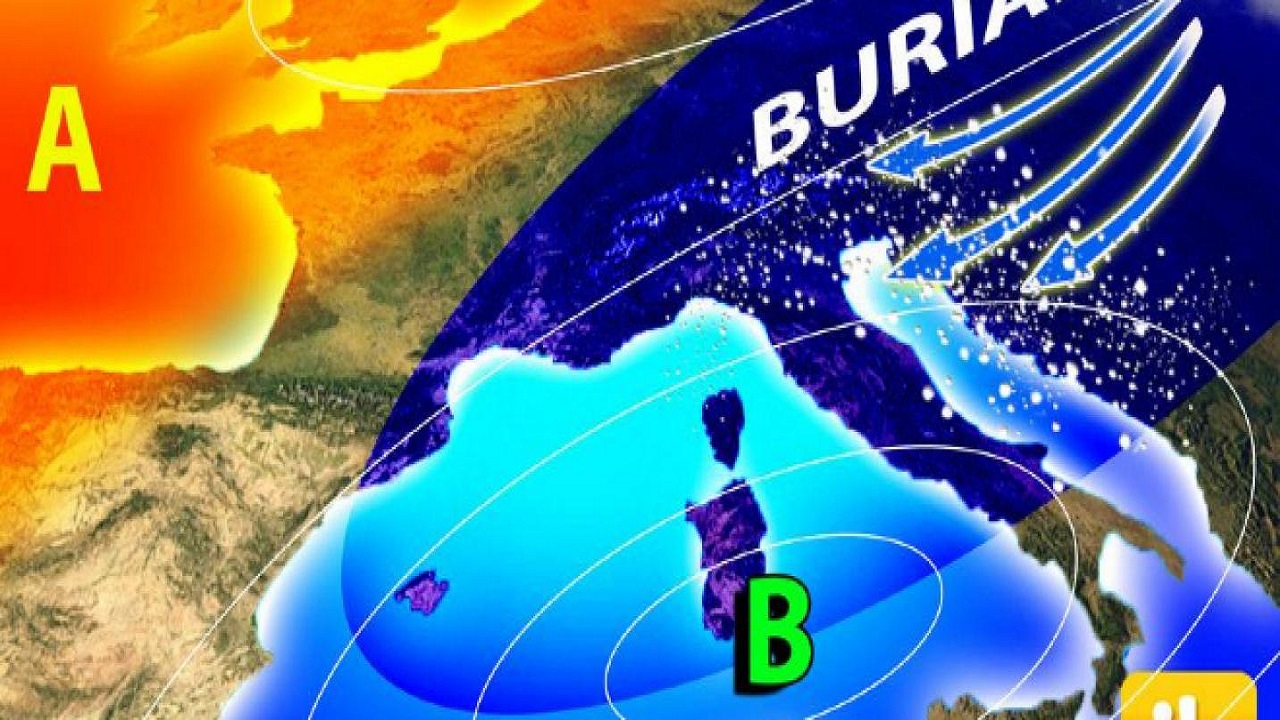 Video: Allarme meteo in Italia, neve e Burian protagonisti