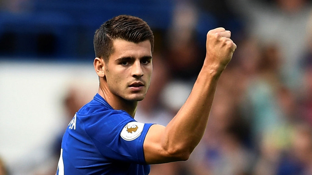 Alvaro Morata está inquieto y parecía preocupado por el Arsenal