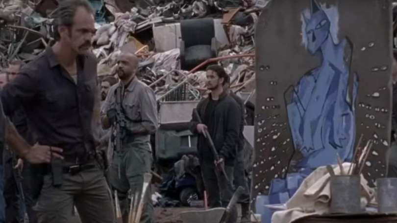 'The Walking Dead:' The meaning of the dark blue paint finally revealed