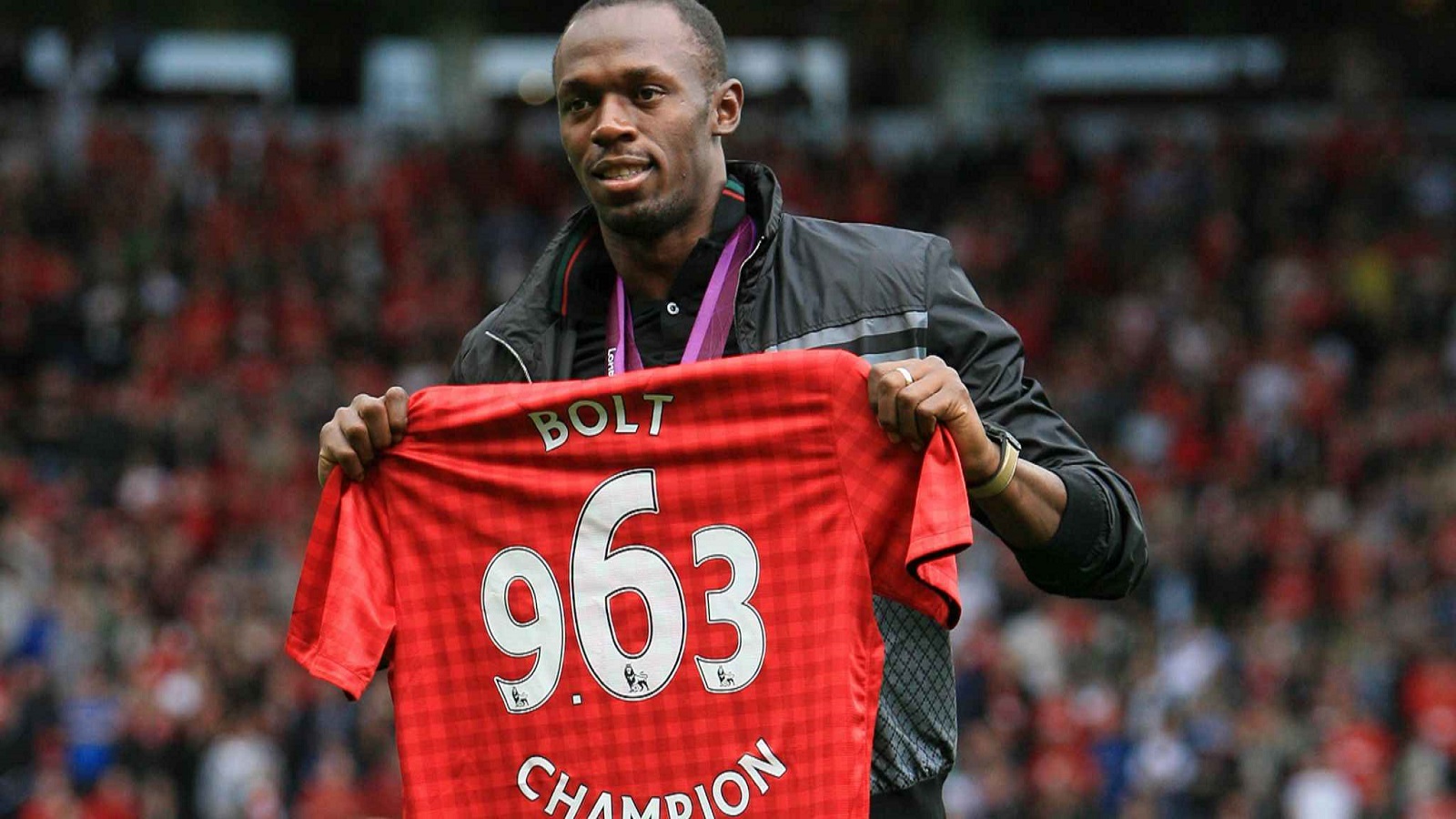 Usain Bolt debutará como futbolista en Old Trafford para la ayuda de UNICEF