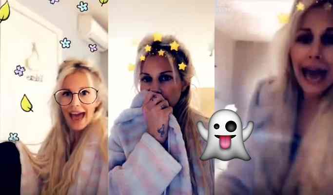 Terrifiée, Adixia filme des fantômes chez elle et hurle de peur !