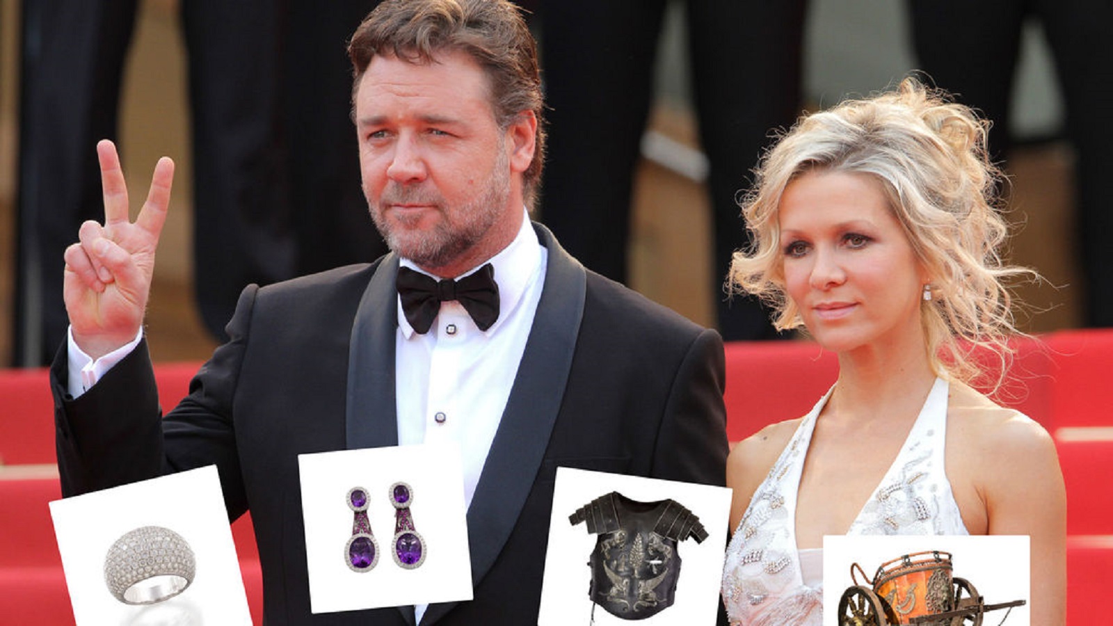 Russell Crowe subasta sus cosas para finalizar con su matrimonio