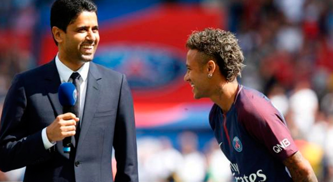 El dueño del PSG ve caso de Neymar como una cuestión de Estado