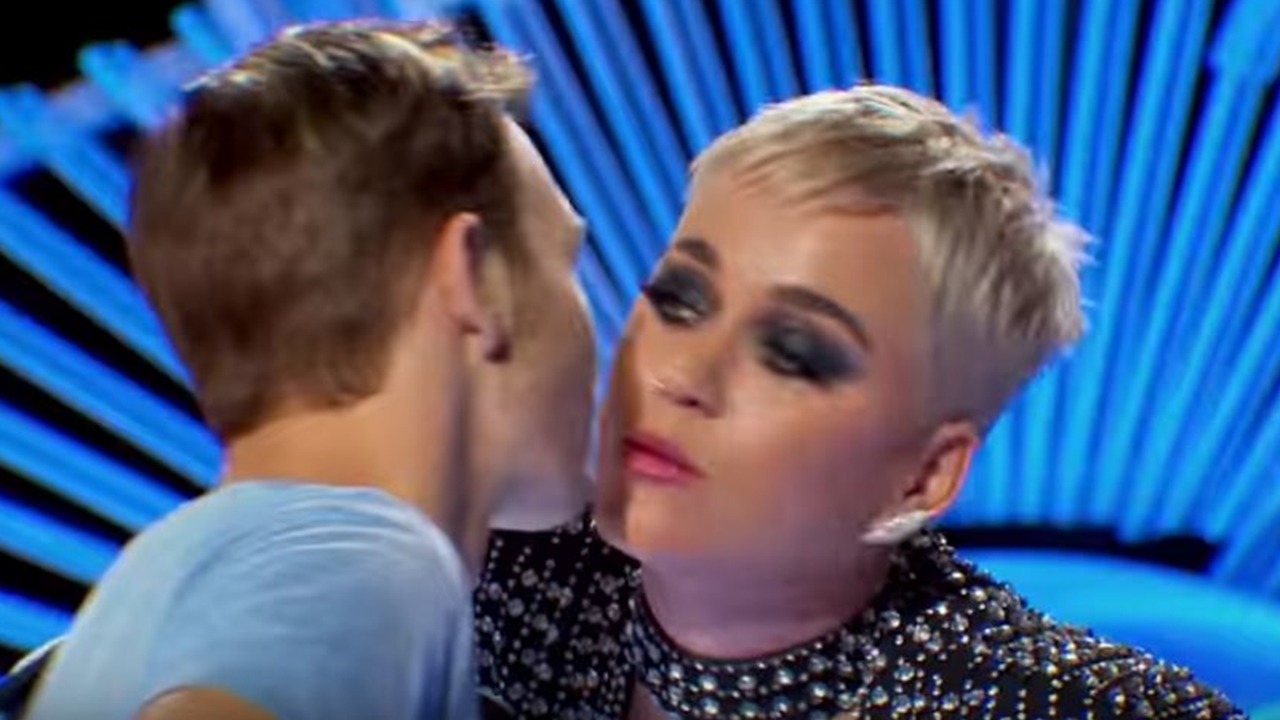 'American Idol' contestant's first ever kiss was from Katy Perry
