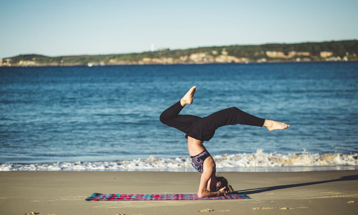 Yoga de cannabis en California