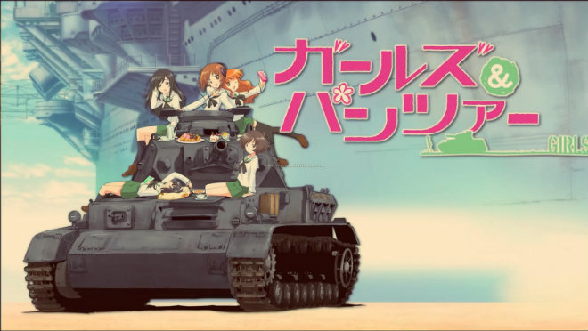 "Girls und Panzer (TV)" un buen anime