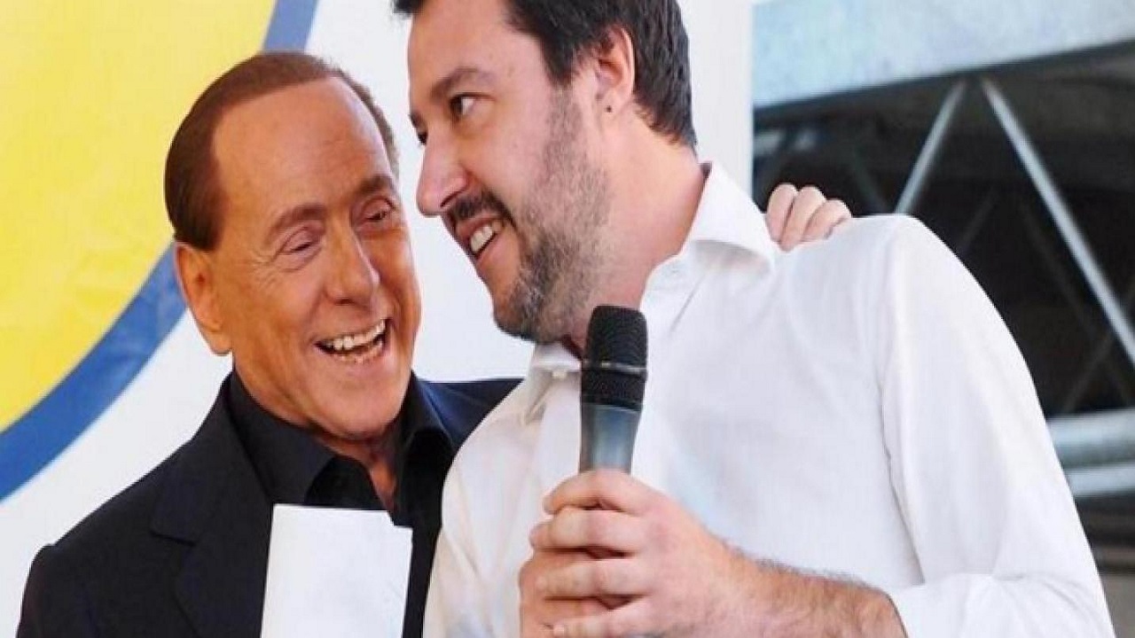 Lega, Salvini mette al muro Forza Italia e Silvio Berlusconi