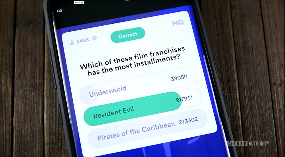 Los primeros juegos patrocinados de HQ Trivia