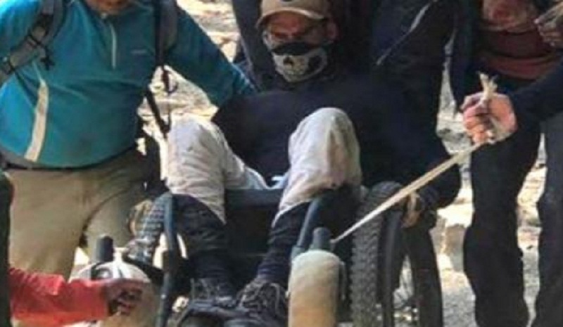 Sube al Everest en silla de ruedas