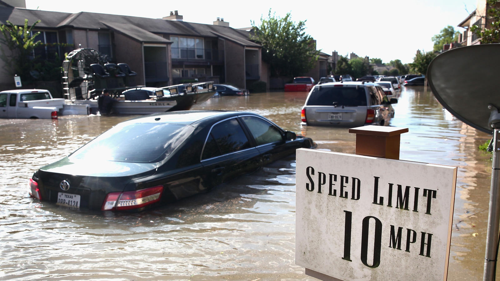 Houston contempla el proyecto para el control de inundaciones
