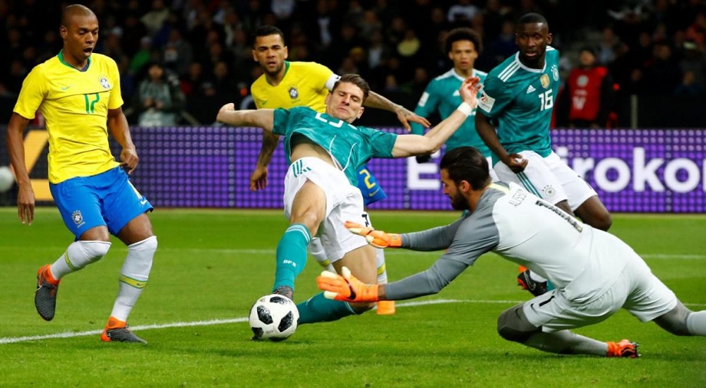 Brasil buscará revancha con una súper alineación ante la selección Alemana