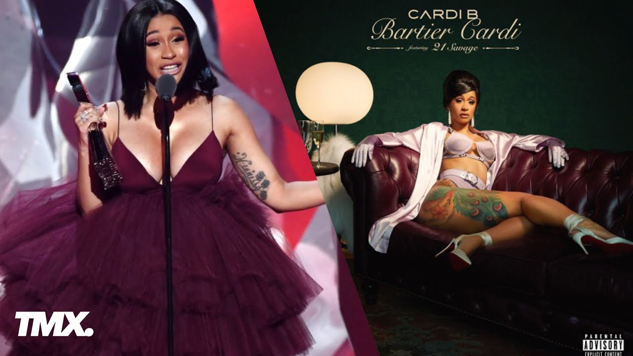 Cardi B turns up the heat in the 'Bartier Cardi' video