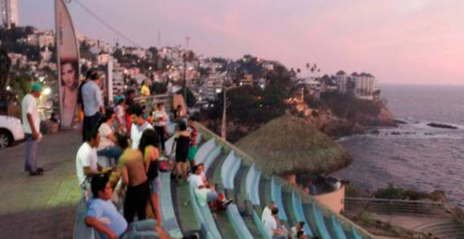 Despunta Acapulco captando una cantidad inimaginable de turistas