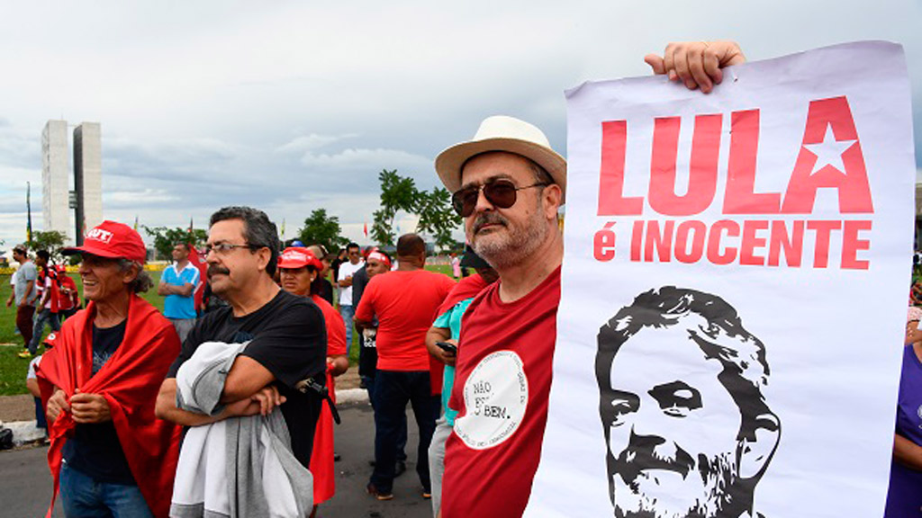 Lula da Silva no piensa entregarse a la Justicia