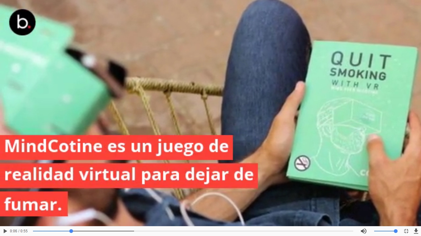 MindCotine: el 'juego' para dejar de fumar