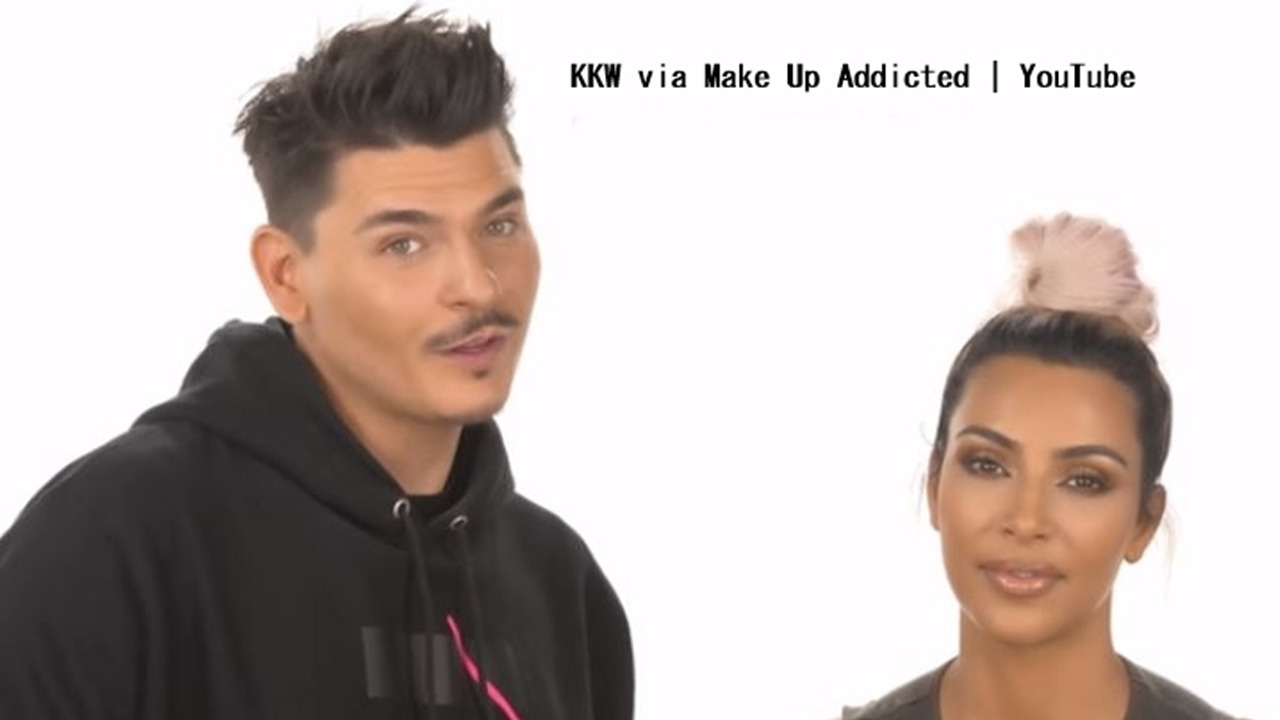 Mario Dedivanovic, fabulous make-up artist collaborates with Kim kardashian