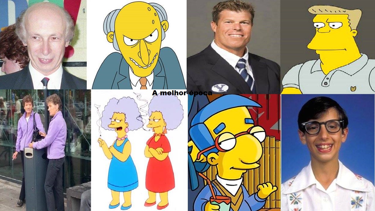 'Os Simpsons': 10 pessoas do mundo real que são a cara dos personagens da série