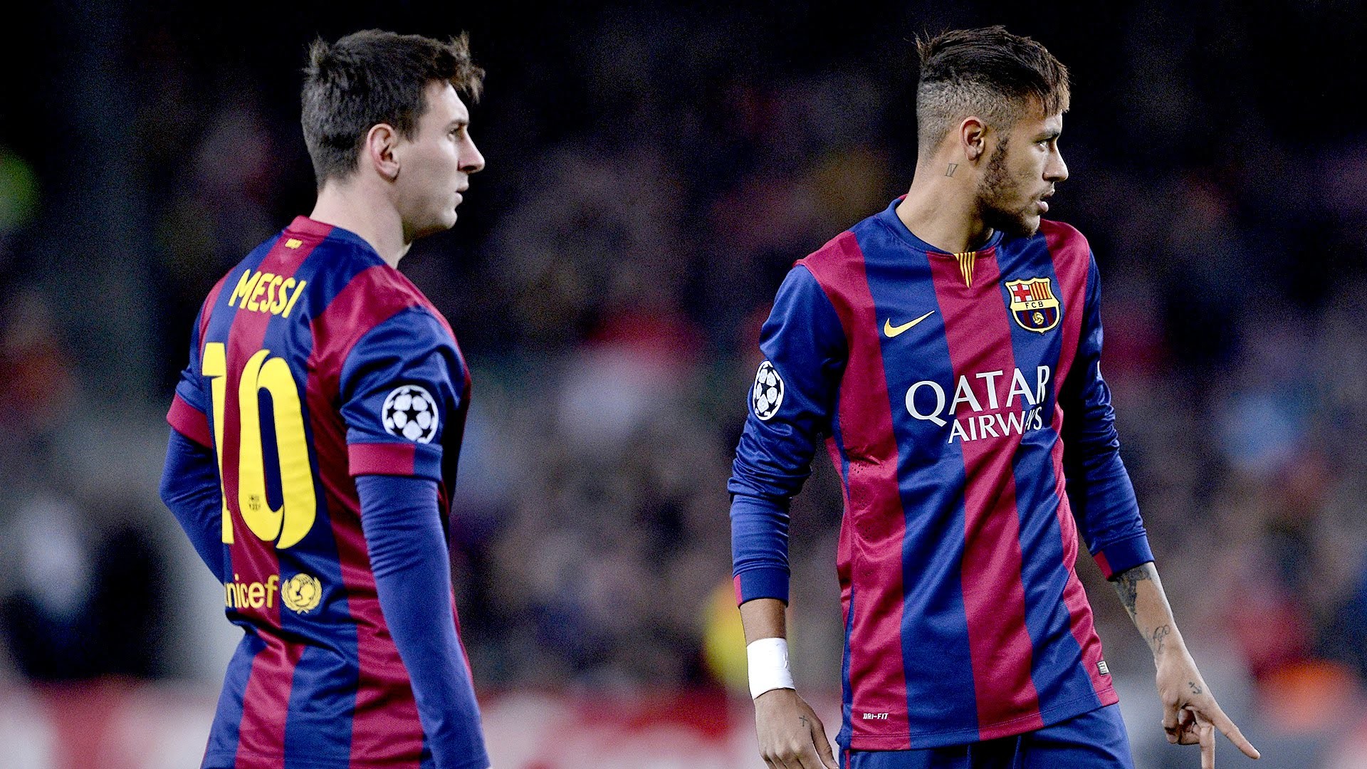 El enigmático mensaje de Neymar con Messi