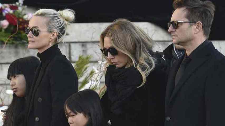 Héritage de Johnny Hallyday : un accord à l'amiable avec David et Laura