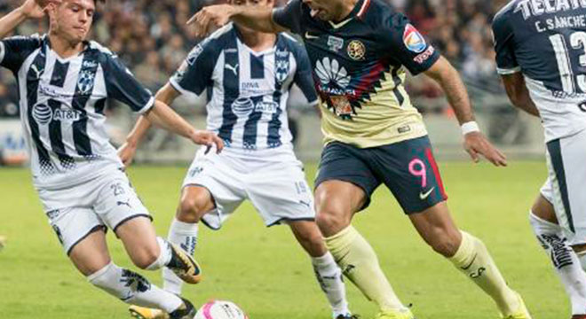 La posible alineación del América contra Rayados
