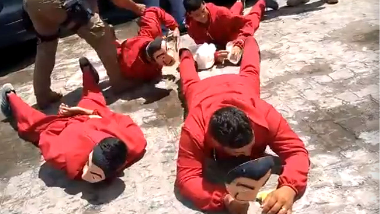 Youtuber faz 'pegadinha' e quase é baleado com fantasia de 'La Casa de Papel',