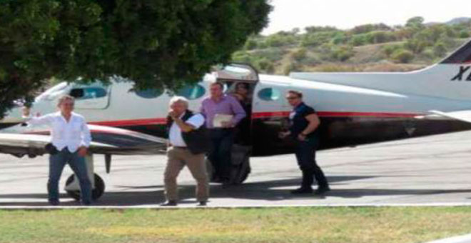 Mucho escándalo por un triste avión