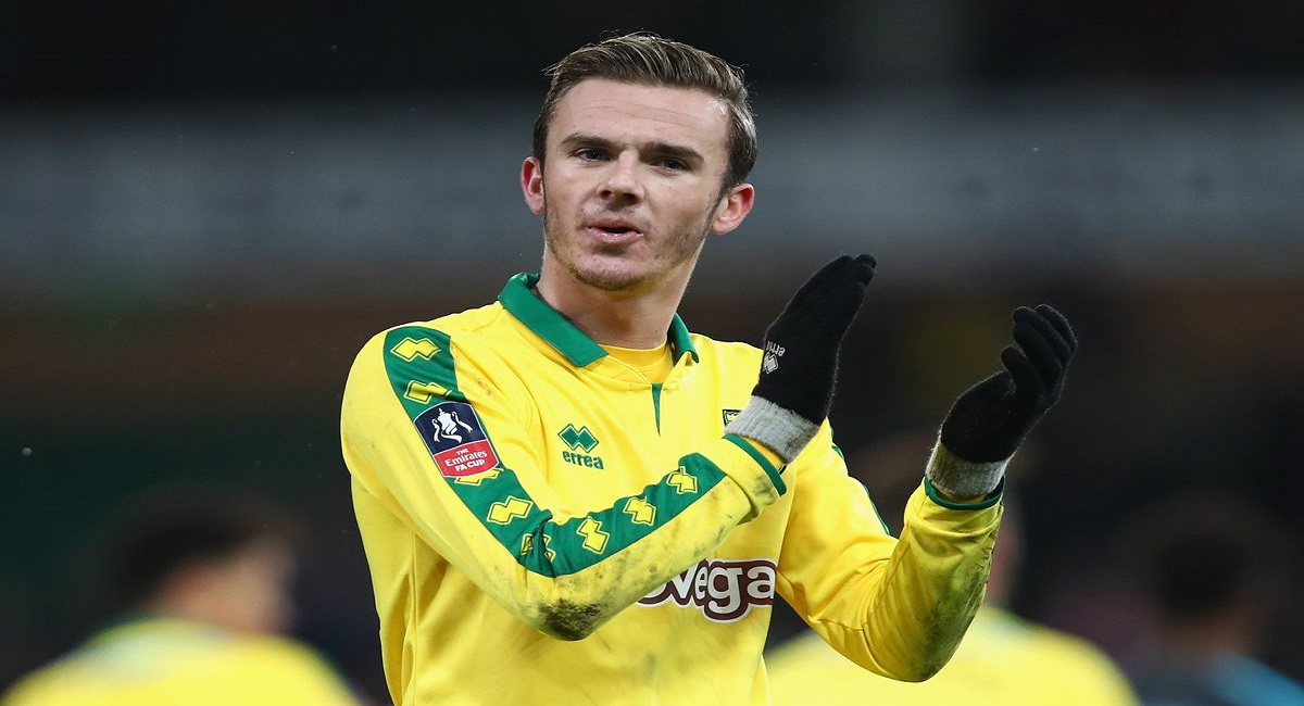 James Maddison ha sido observado por los grandes de Inglaterra