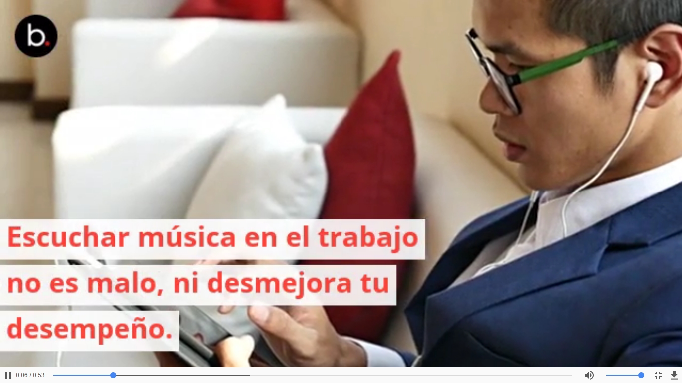 ¿Sabías que la música y el trabajo van de la mano?