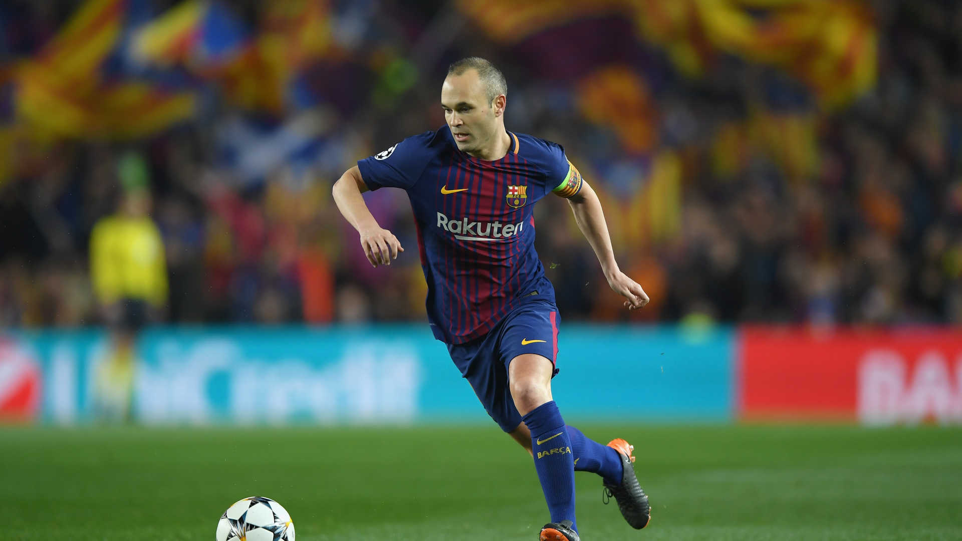 Ídolo se despede do Barça com lágrimas