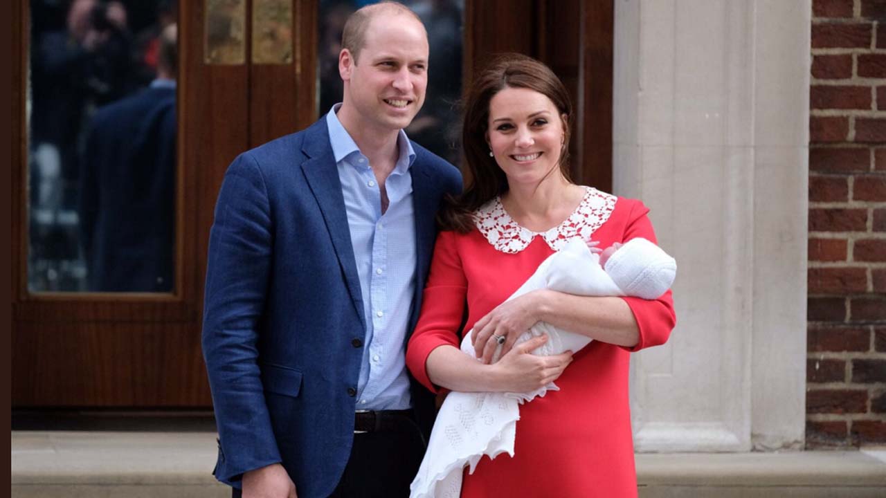 It's a prince! Prince William and Kate welcome another son