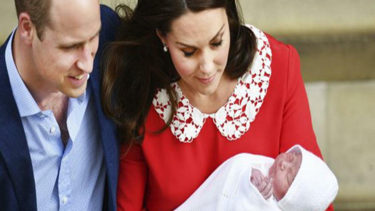 Royal baby, Kate e William danno il benvenuto al terzogenito