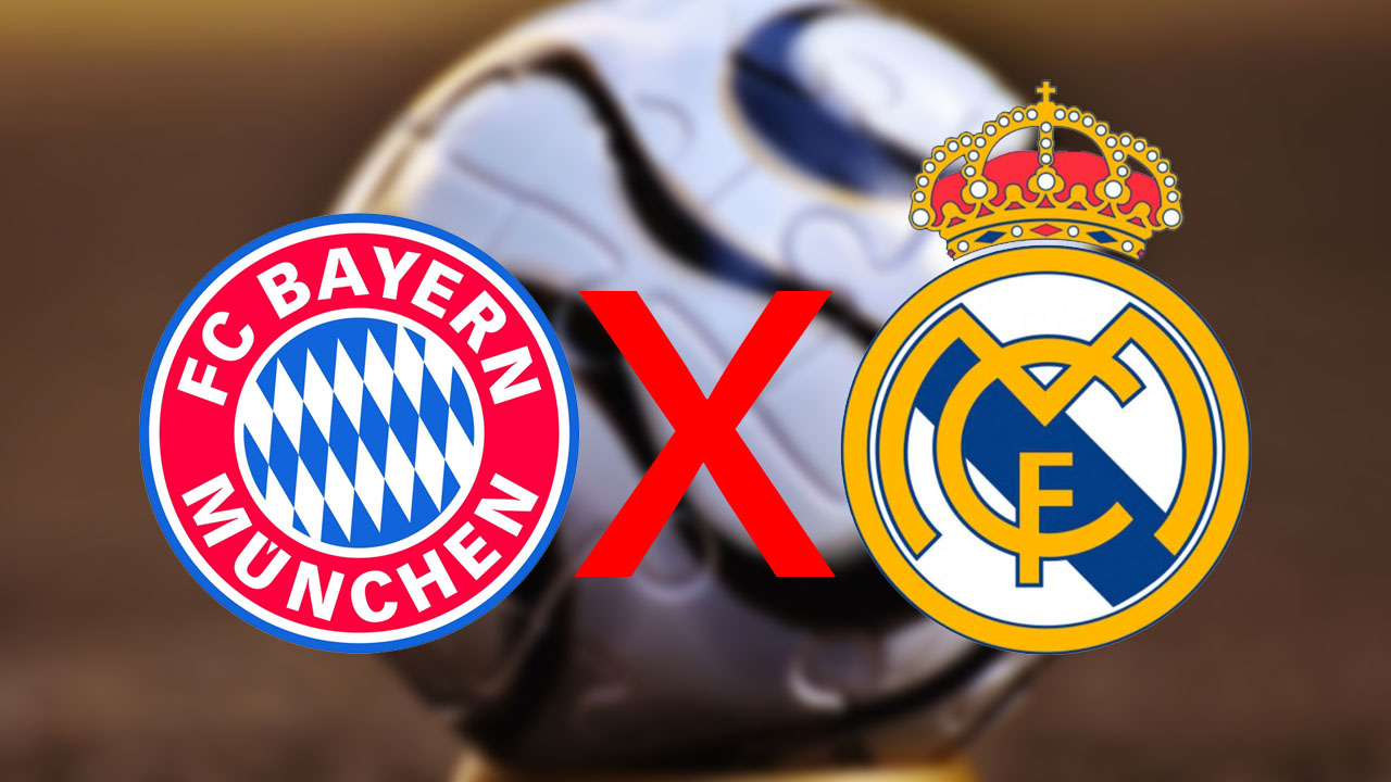 Bayern x Real: transmissão da partida ao vivo na TV e online, veja
