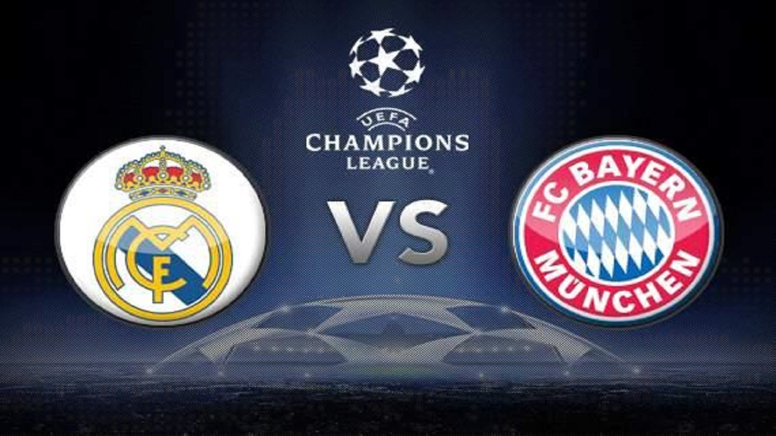 Los equipos Bayern vs Real Madrid en semifinales Champions League