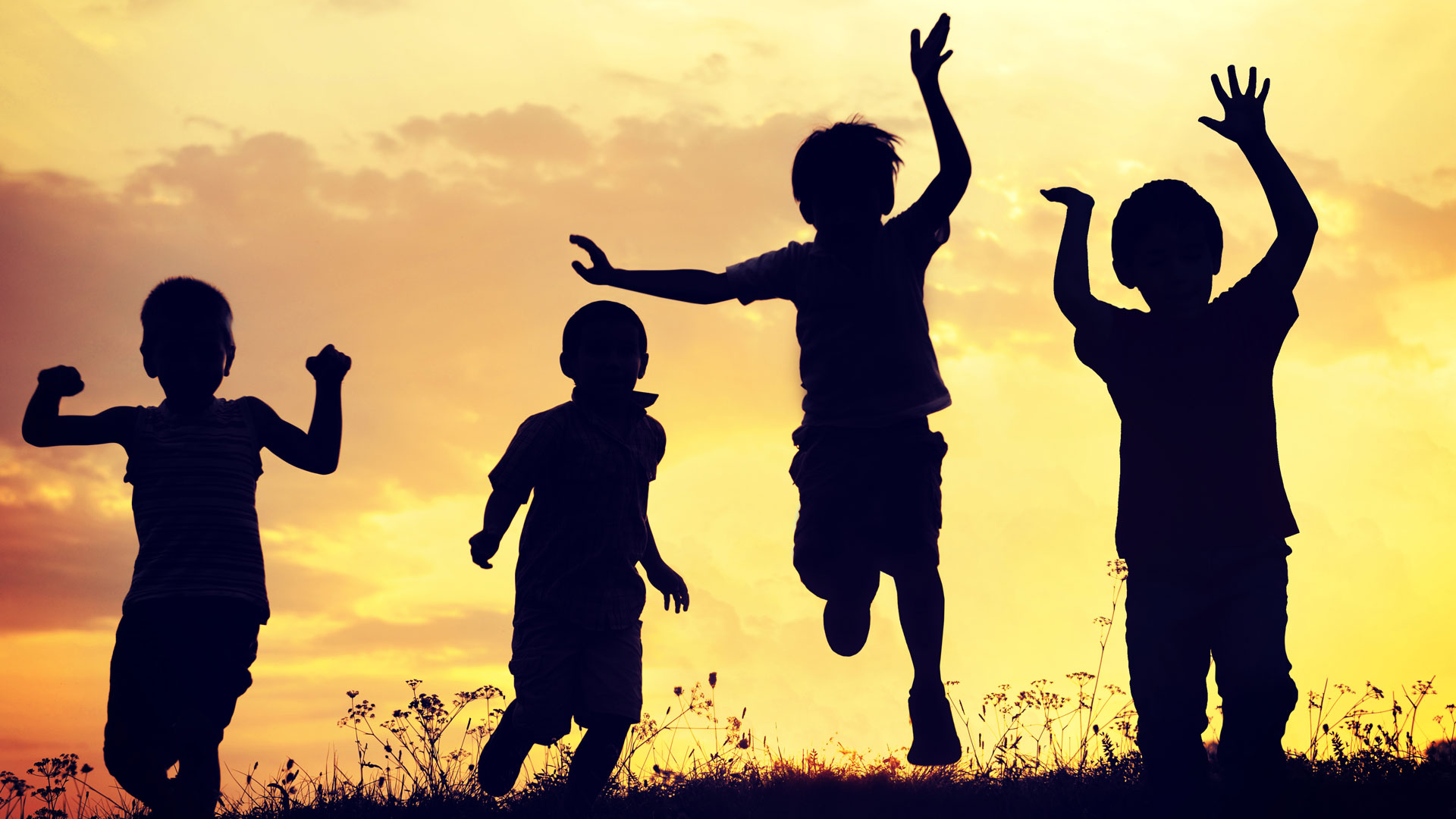 ¿Niños más felices? Déjalos correr
