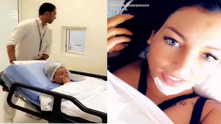 Aurélie Dotremont succombe à la chirurgie esthétique !