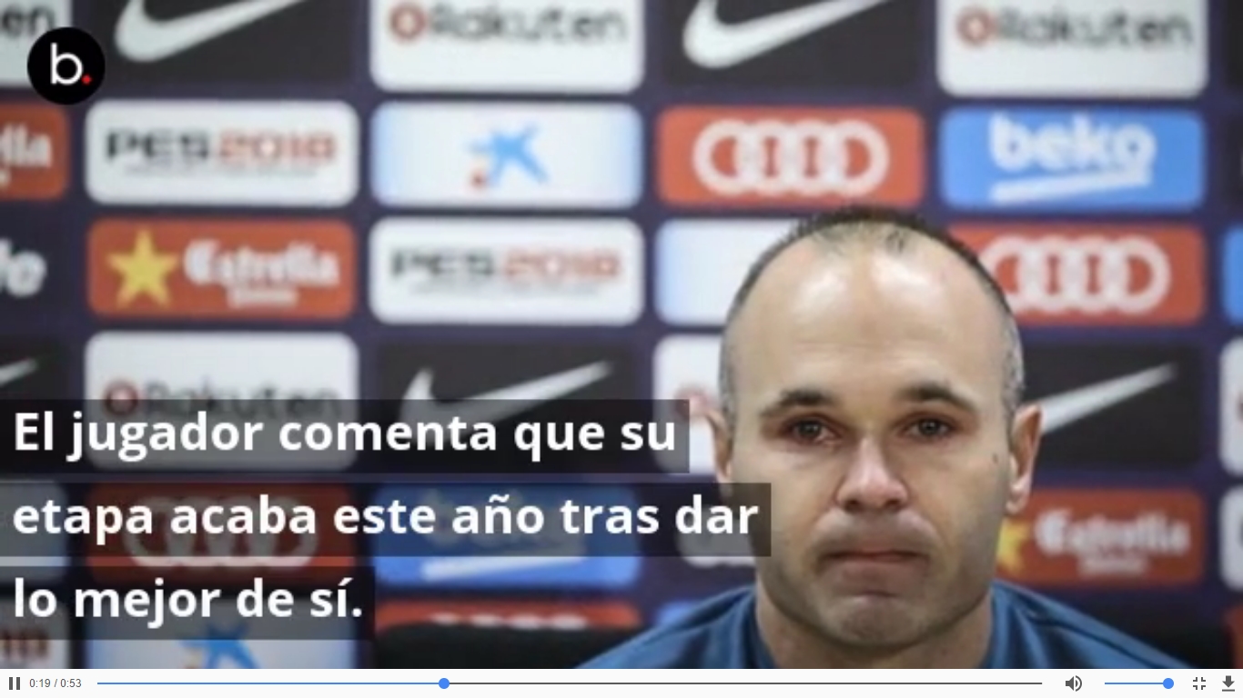 La despedida del Manchego del F.C. Barcelona