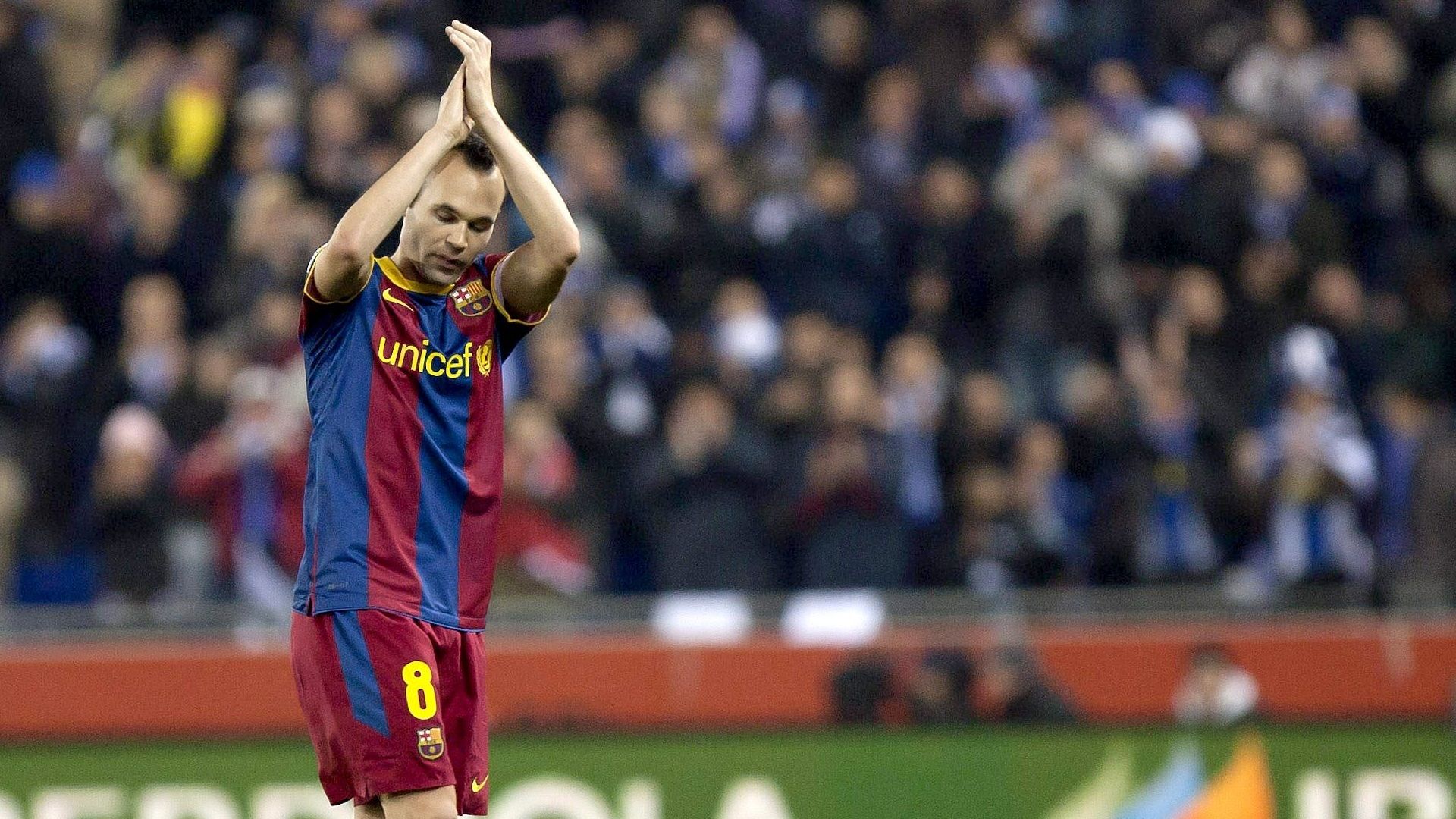 Andrés Iniesta Luján se despide de Barcelona