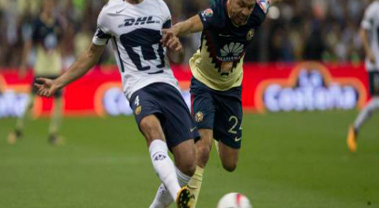 La posible alineación del América contra Pumas