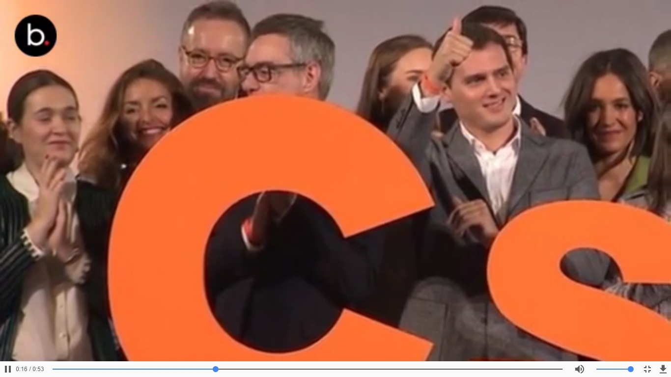 Las encuestas ponen a 'Ciudadanos' a la cabeza