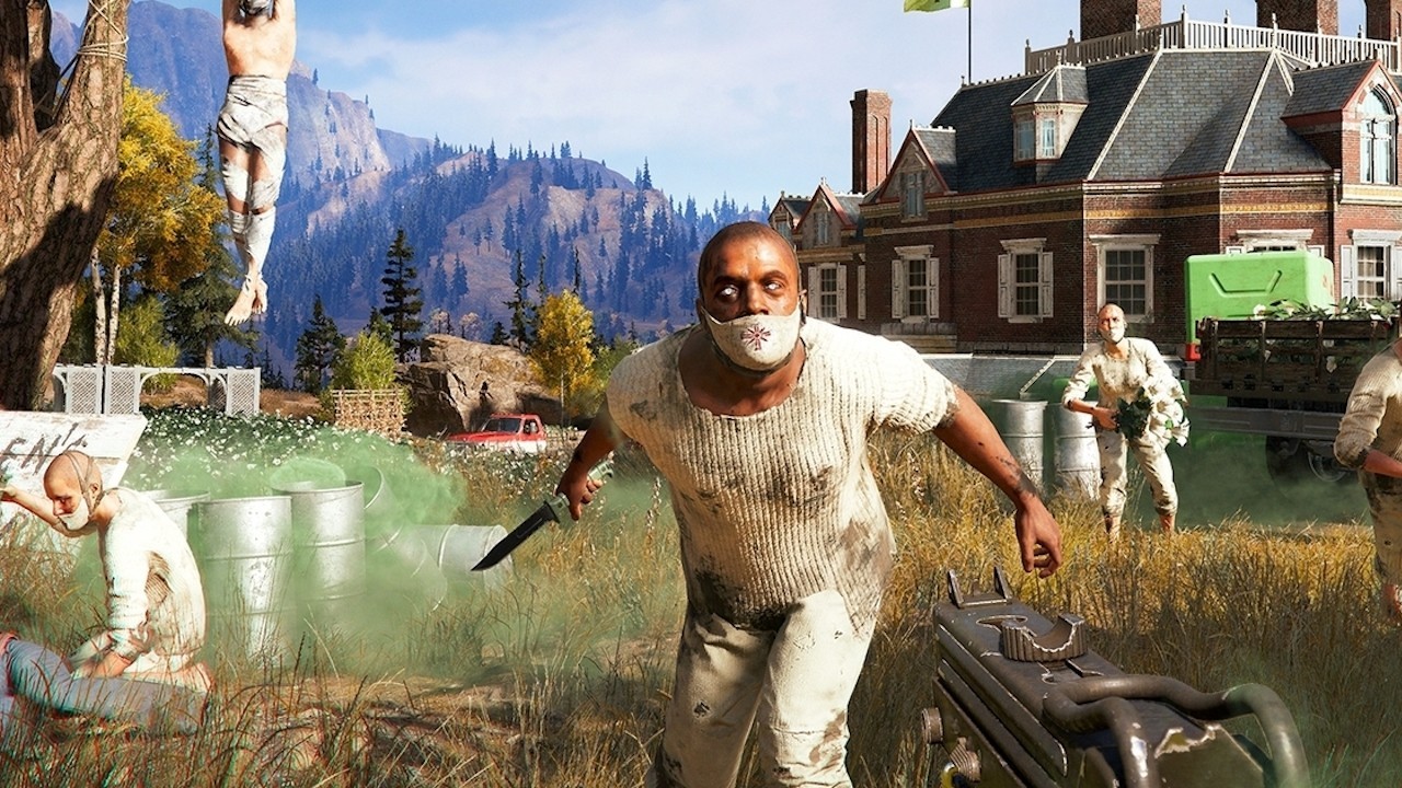 Far Cry 5: Amazing AI until the player steps into the picture