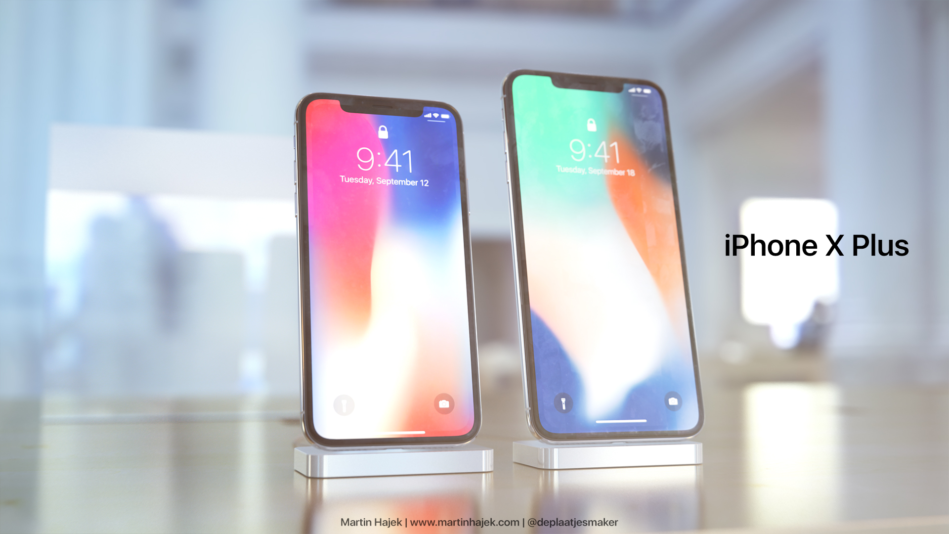 El diseño del posible nuevo iPhone X Plus de Apple
