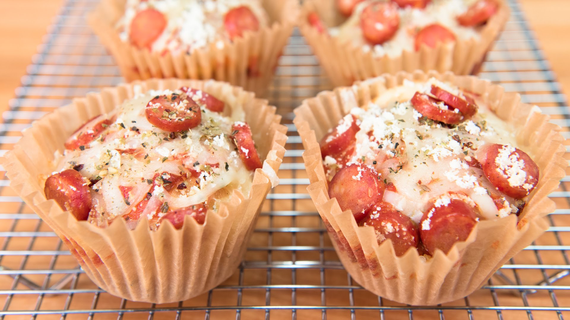 Receta: Muffin de pizza, una variante deliciosa y fácil de preparar