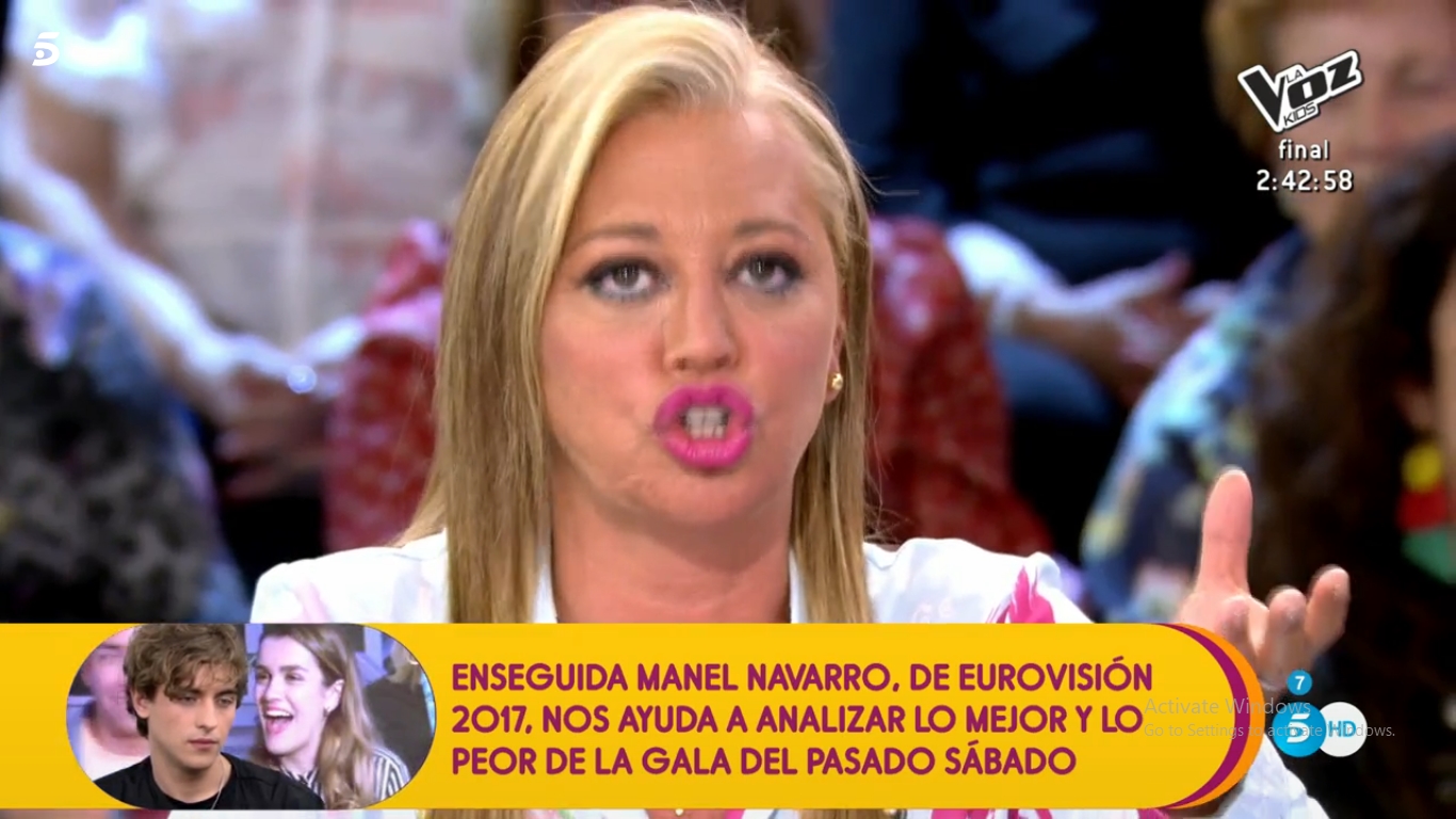 La reacción de Belén Esteban a la 'puñalada' de Jorge Javier Velásquez