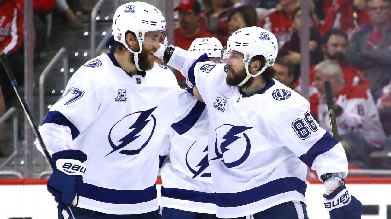 Lightning respira con triunfo 4-2, en casa de los Washington Capitals