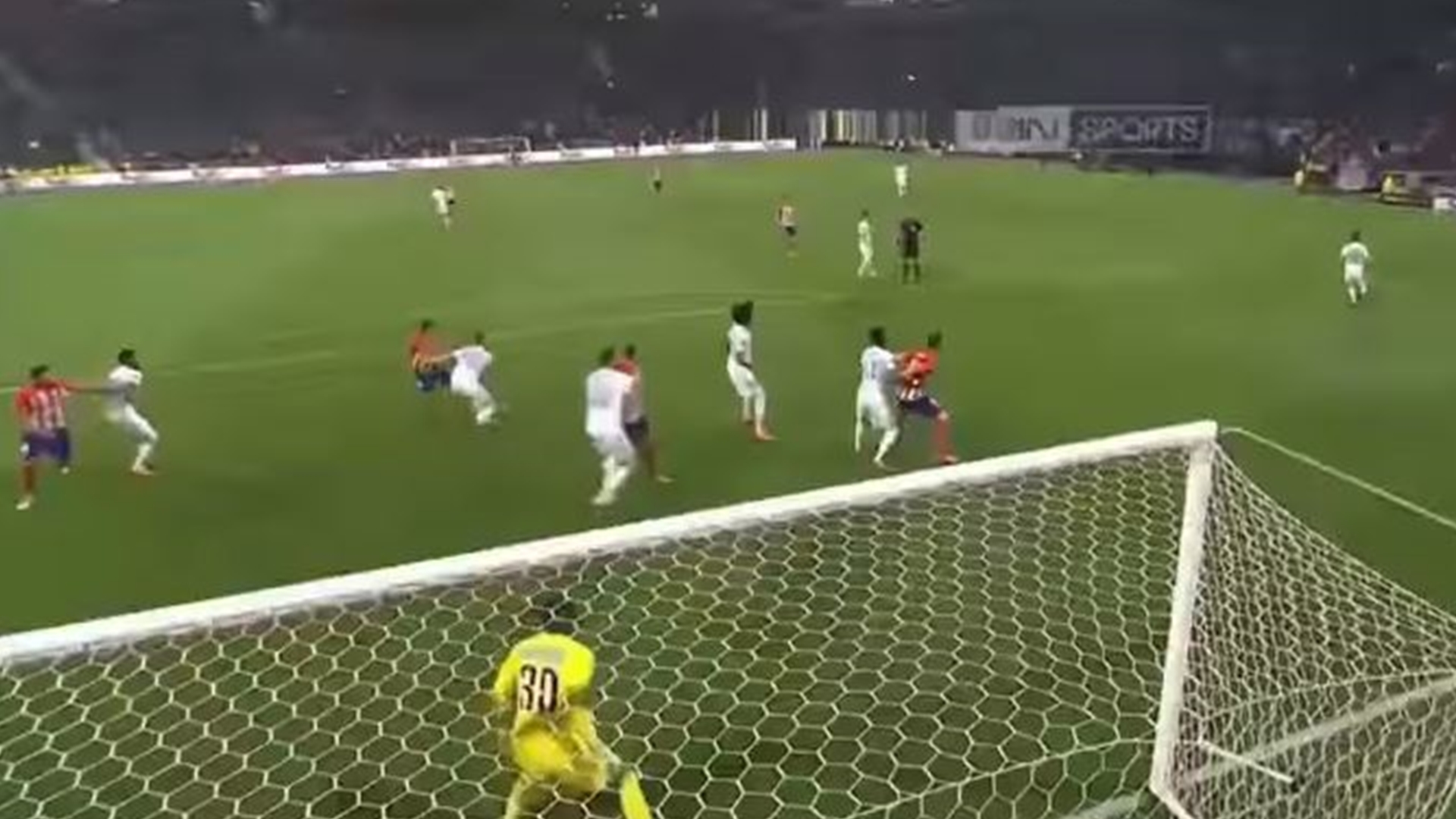 Atlético Madrid take the EUFA Europa League trophy 3-0