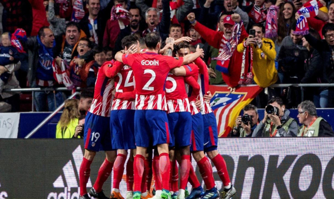 Los de el Cholo Simeone Se coronaron campeón de la Europa League