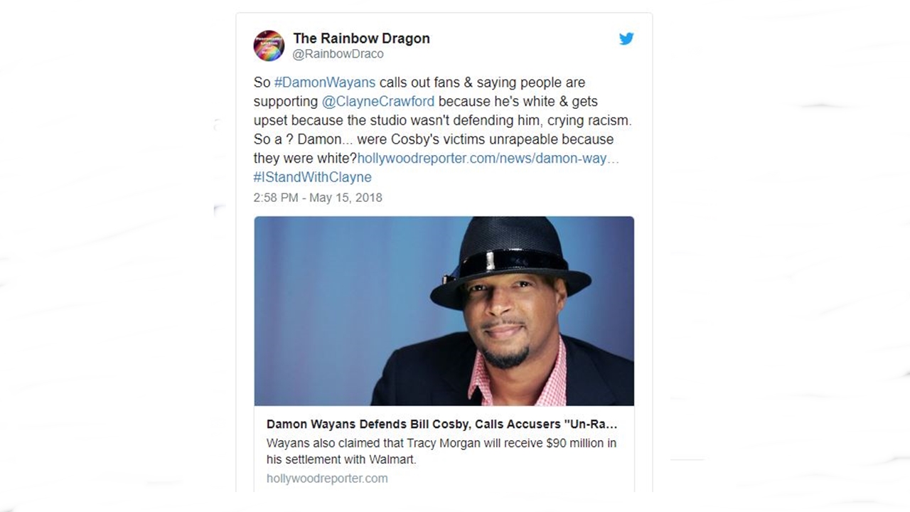 'Lethal Weapon's' Damon Wayans rips into fans