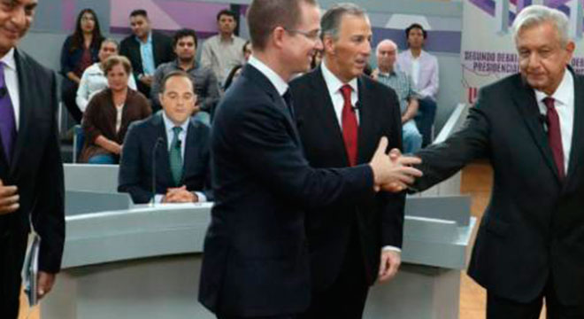Solo ocurrencia en el segundo debate presidencial