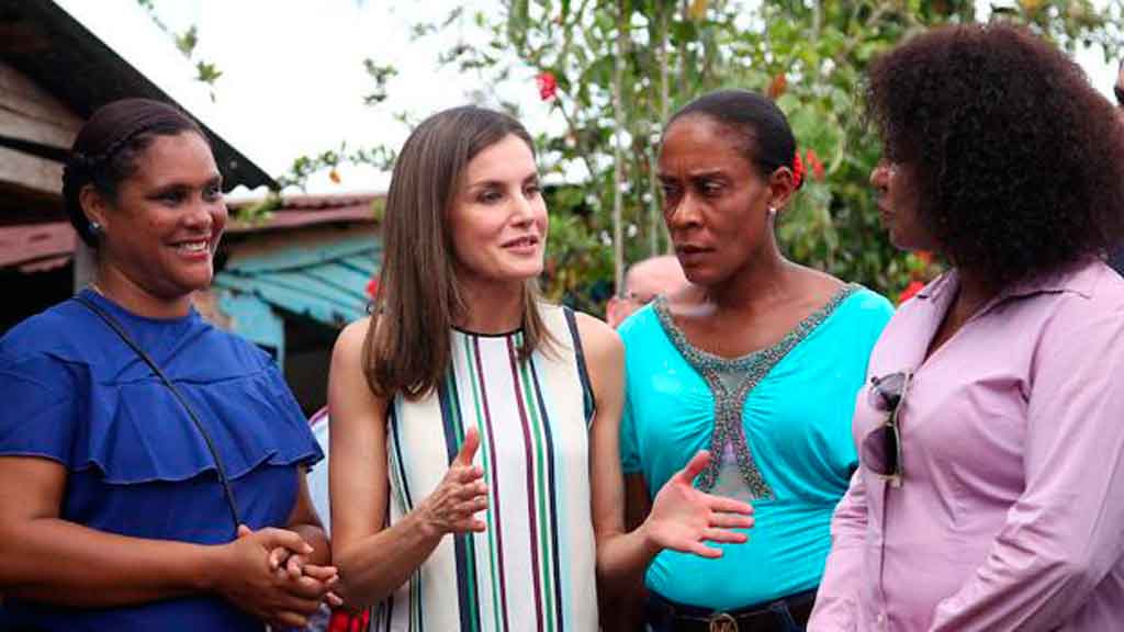 Letizia protagoniza un mal gesto en su visita a República Dominicana